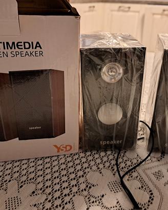 altoparlanti wooden speaker