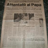 Il Tempo 14 5 1981 Attentato al Papa