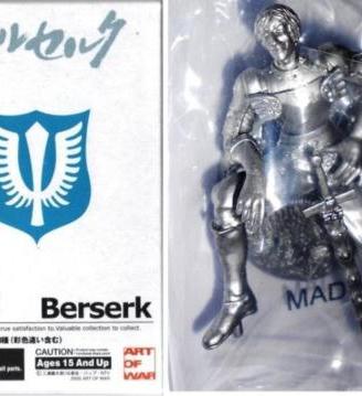 1 Modellino manga Art of war Berserk,figure Carcus