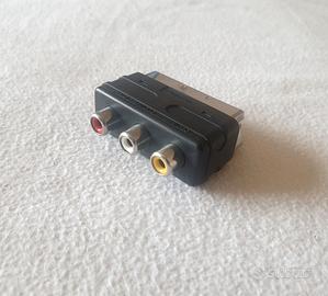 Adattatore Scart da Audio Video RCA a Scart