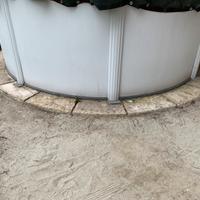 Basamento circolare componibile diametro 2,5mt ca.