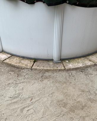 Basamento circolare componibile diametro 2,5mt ca.