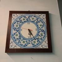 orologio in ceramica legno 