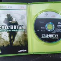 Giochi Xbox 360: Call of Duty 4 + Gears of War