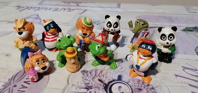 set di 10 sorpresine Kinder anni 90