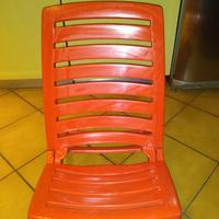 Sedia da spiaggia in plastica 