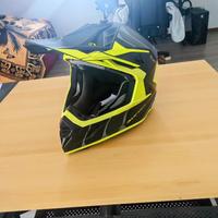 Casco Cross Acerbis X-Track 2206 in fibra – Nero/G