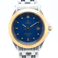 omega seamaster date 120m oro 18k 2311.80 unisex