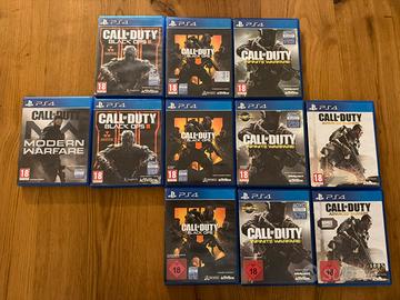 Giochi PS4 e 5 - Call of Duty. Prezzo per gioco.