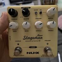 NUX Stageman floor pedale preamp acustico e DI