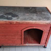 Cuccia in legno per cane taglia media 