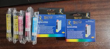 Cartucce inchiostro nuove per stampanti Epson