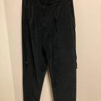 Pantaloni velluto blu