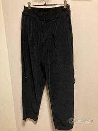 Pantaloni velluto blu