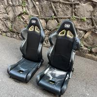 Coppia sedili OMP + staffe