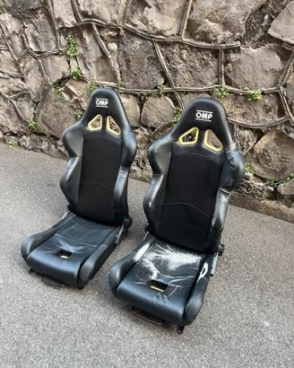 Coppia sedili OMP + staffe