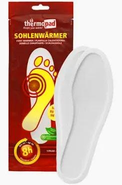 8 Thermopad solette per piedi al caldo