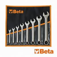 Chiavi Beta set 8 pz custodia morbida 6-19 