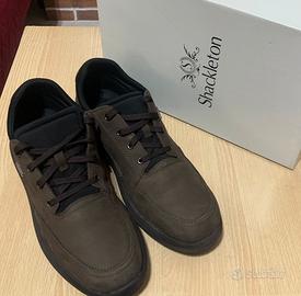 Shackleton scarpe uomo marroni tg 45