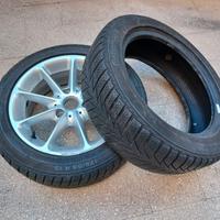 smart 451 Cerchio Anteriore + 2 Gomme Invernali