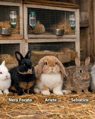 Cuccioli di Coniglio Nano