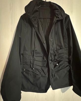 Giacca leggera / Parka corto Moncler con cappuccio