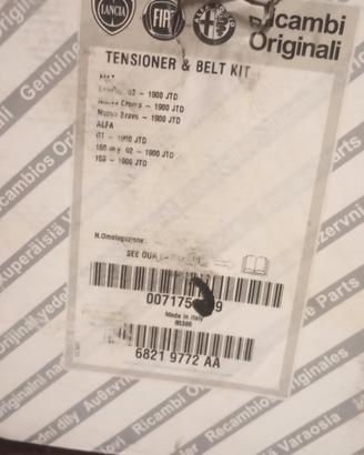 kit cinghia distribuzione per alfa gt completo