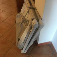 Lettino campeggio - box