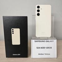 SAMSUNG GALAXY S24 128GB AMBER YELLOW