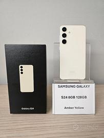 SAMSUNG GALAXY S24 128GB AMBER YELLOW