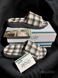 Ciabatte da Donna Strole - Modello Den Tartan