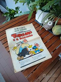 fumetto Topolino e il boscaiolo
