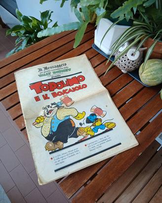 fumetto Topolino e il boscaiolo