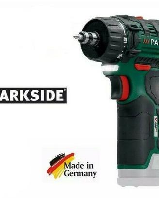 Parkside Trapano avvitatore X12V solo corpo Nuovo