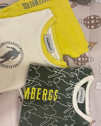 T-shirt e completo bikkembergs