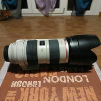Canon 70-200 f2.8  IS L stabilizzato