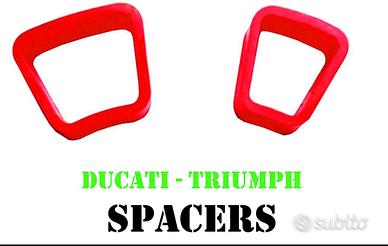 Ride by wire - throttle spacers DUCATI -TRIUMPH