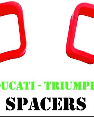 Ride by wire - throttle spacers DUCATI -TRIUMPH