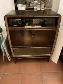 Mobile Radio Giradischi Vintage Cavicchioli