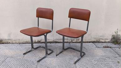 Coppia di Sedie Cantilever Vintage Anni '50/'60 –