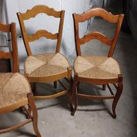 sedie impagliate a mano