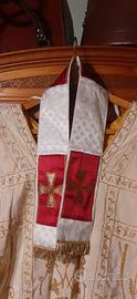 articolo religioso: stola liturgica retro' 