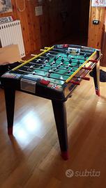 Calcio balilla grande, plastica e metallo