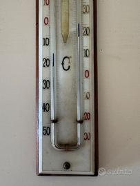 Termometro alcool e mercurio vintage