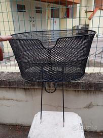 cestino anteriore bici sedie da esterno fioriera