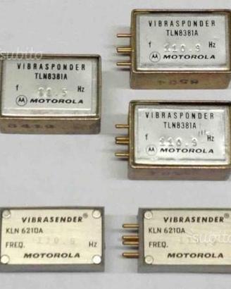 Tone CTCSS Vibrasender e Vibrasponder Motorola