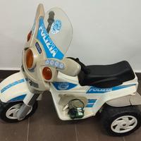 Moto elettrica polizia Peg Perego