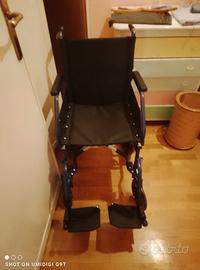 carrozzina disabile nuova con imballo 