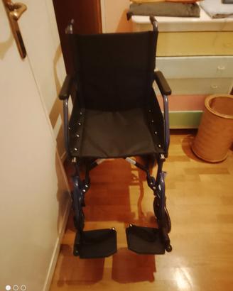 carrozzina disabile nuova con imballo 