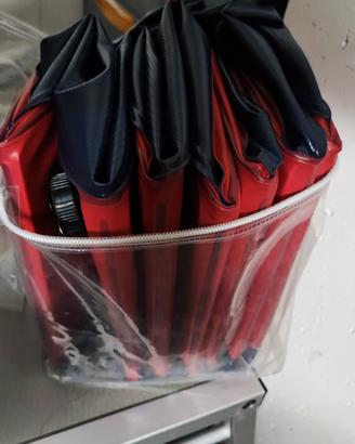 piscina per cani rossa